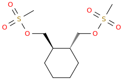 (1R,2R)-1, 2-Bis (methane sulfonyloxy methyl)Cyclohexane